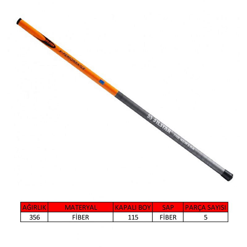 Silstar%203024%20XPerformance%20Pole%20Orange%20Göl%20Kamışı%20500%20cm