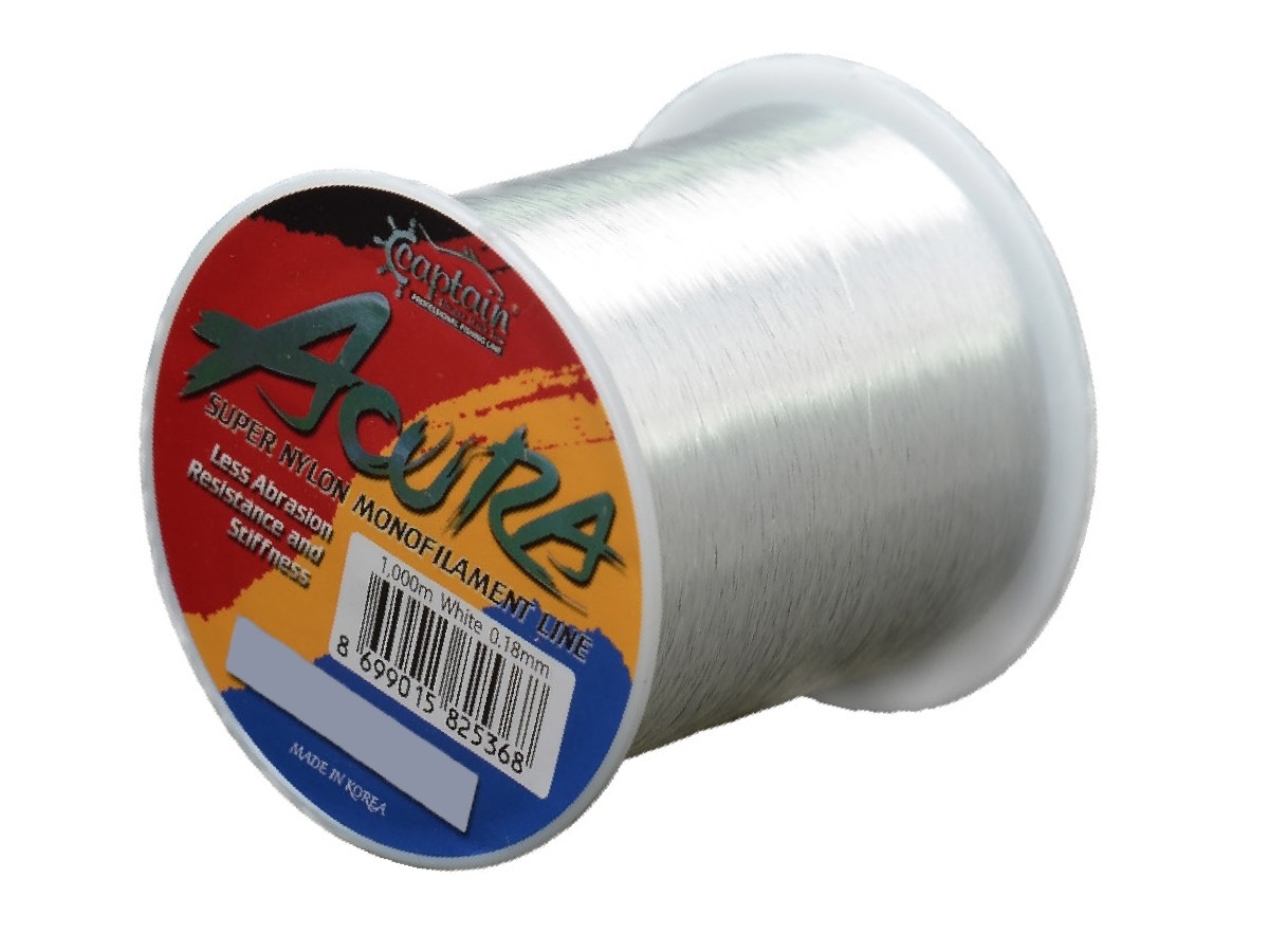 Captain%20Acura%201.000mt%20Monofilament%20Misina%20Beyaz%200,30%20mm