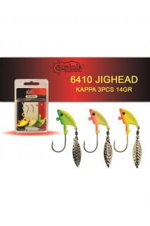 Captain Jig Head Kappa 4’lü Mix Set Kaşıklı Jig Head 14 gr