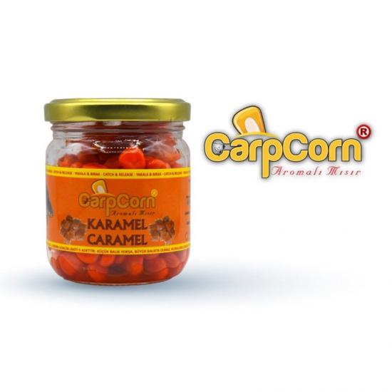 Carp Corn Kavanoz Renkli Mısır Doğal Sazan Yemi Net 125gr Karamel